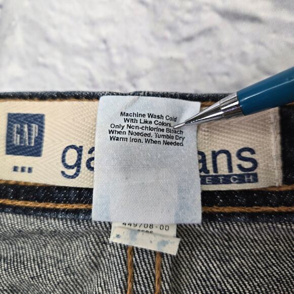 Gap Women's Distressed Denim Frayed Hem Skirt size 10 - Picture 10 of 11